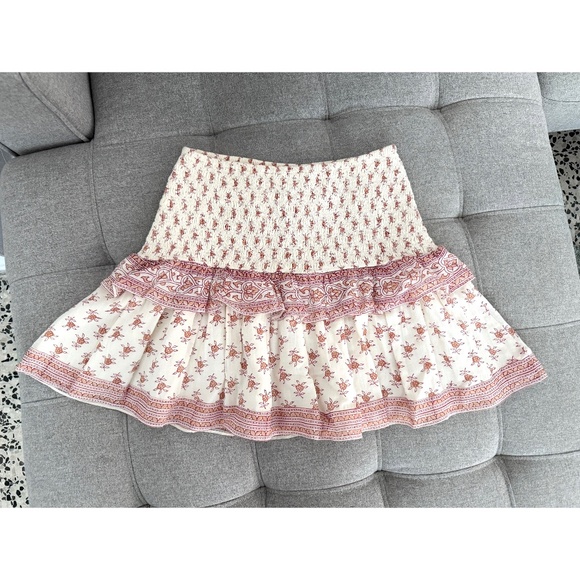 Saylor Smocked Skirt - Picture 1 of 5